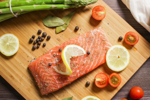 Salmon and other coldwater fish are great for heart health.